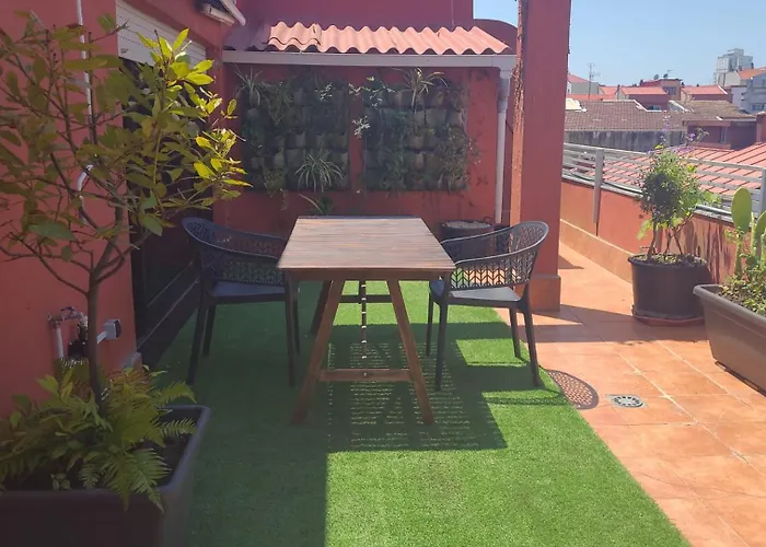 Atico Con Terraza En El Corazon De